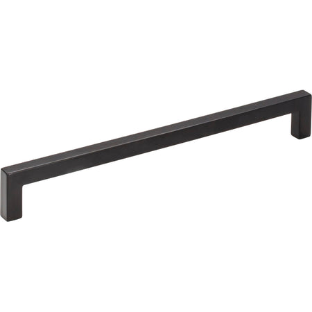 Elements 625-192MB: 192 mm cc Stanton Square Bar Cabinet Pull - Matte Black