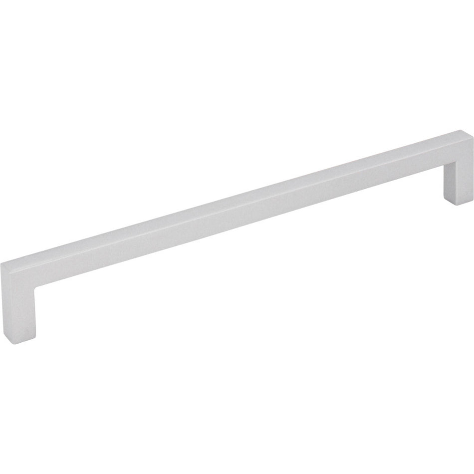 Elements 625-192MS: 192 mm cc Stanton Square Bar Cabinet Pull - Matte Silver