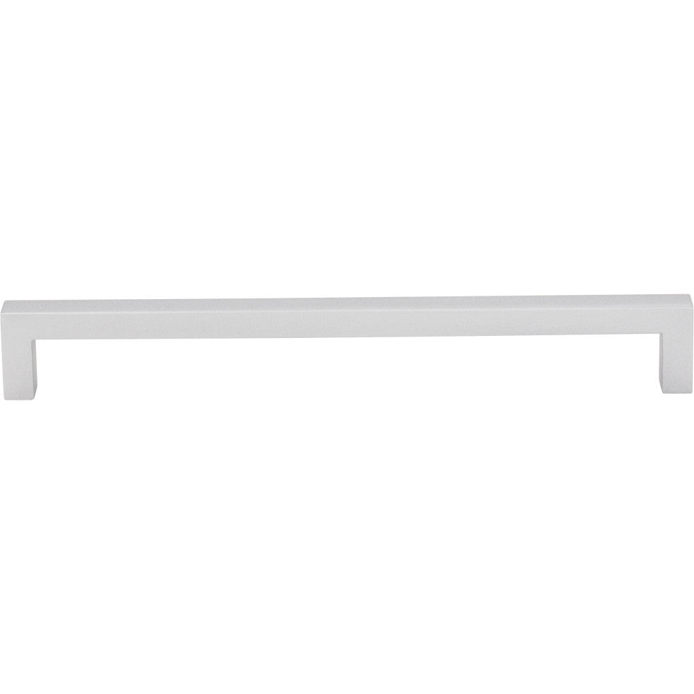 Elements 625-192MS: 192 mm cc Stanton Square Bar Cabinet Pull - Matte Silver