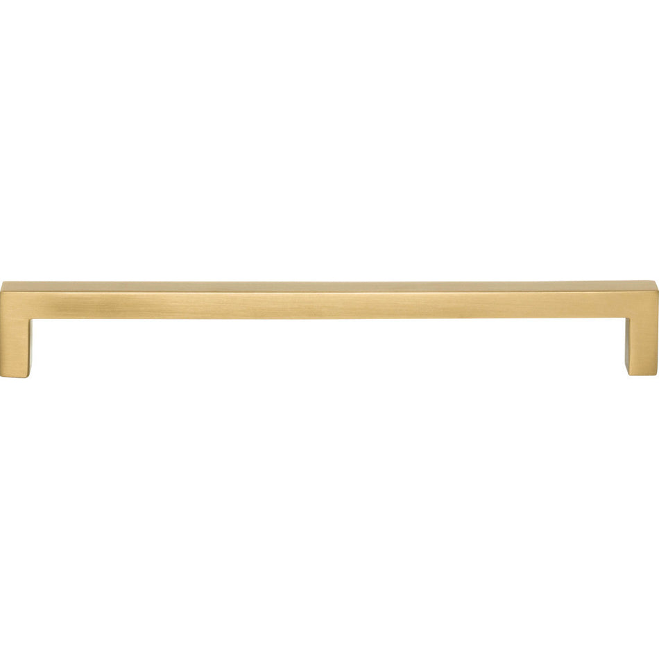 Elements 625-192SBZ: 192 mm cc Stanton Square Bar Cabinet Pull - Satin Bronze