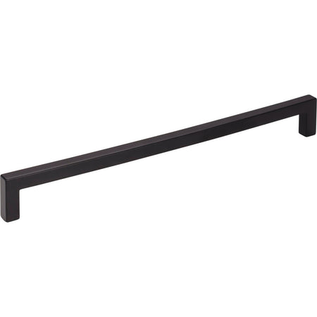 Elements 625-224MB: 224 mm cc Stanton Square Bar Cabinet Pull - Matte Black