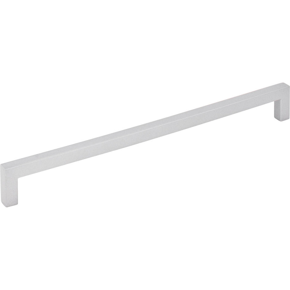Elements 625-224MS: 224 mm cc Stanton Square Bar Cabinet Pull - Matte Silver