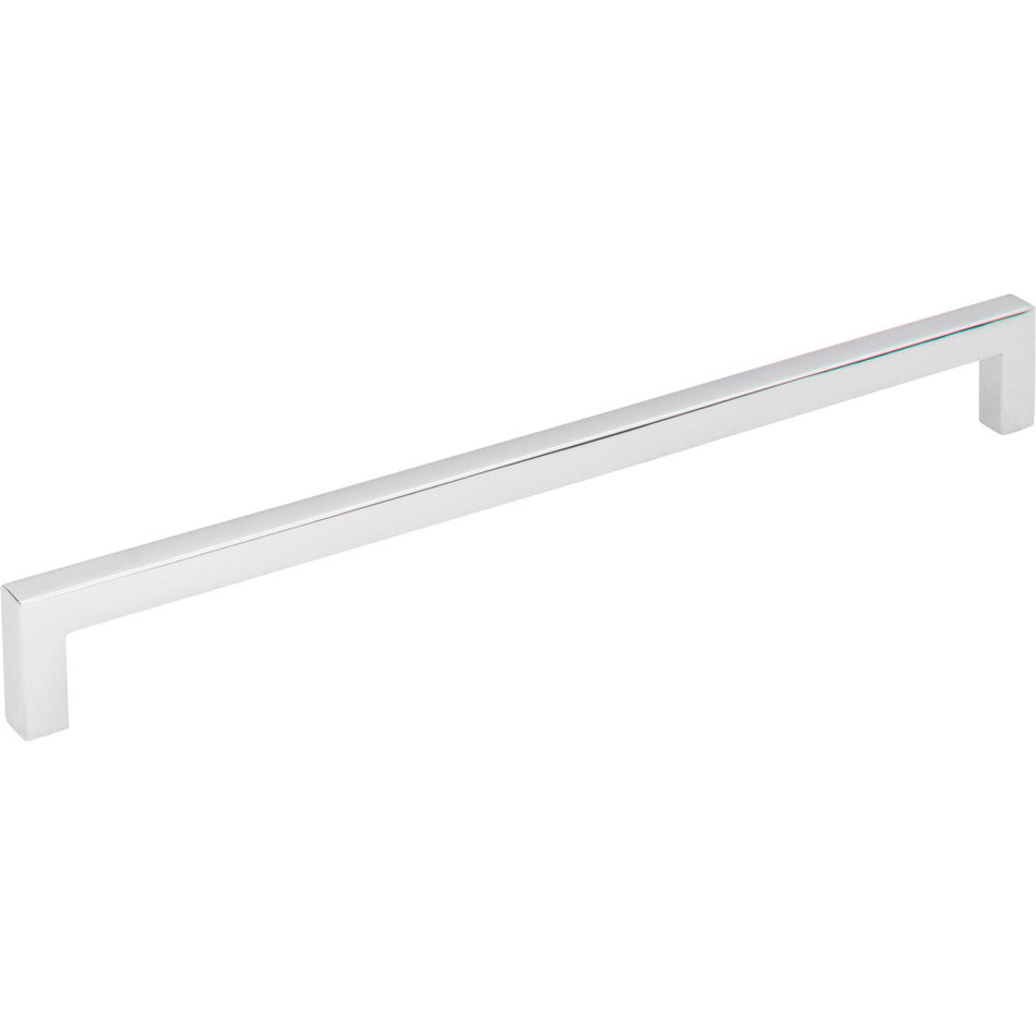 Elements 625-224PC: 224 mm cc Stanton Square Bar Cabinet Pull - Polished Chrome