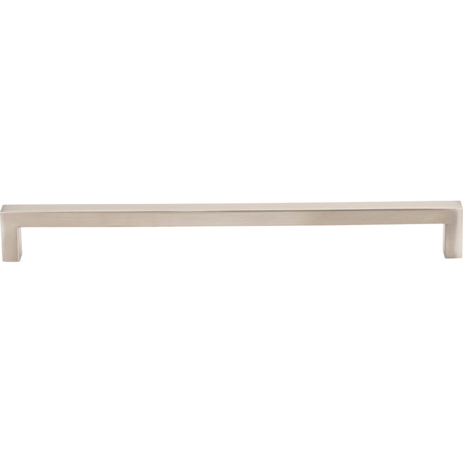 Elements 625-224SN: 224 mm cc Stanton Square Bar Cabinet Pull - Satin Nickel