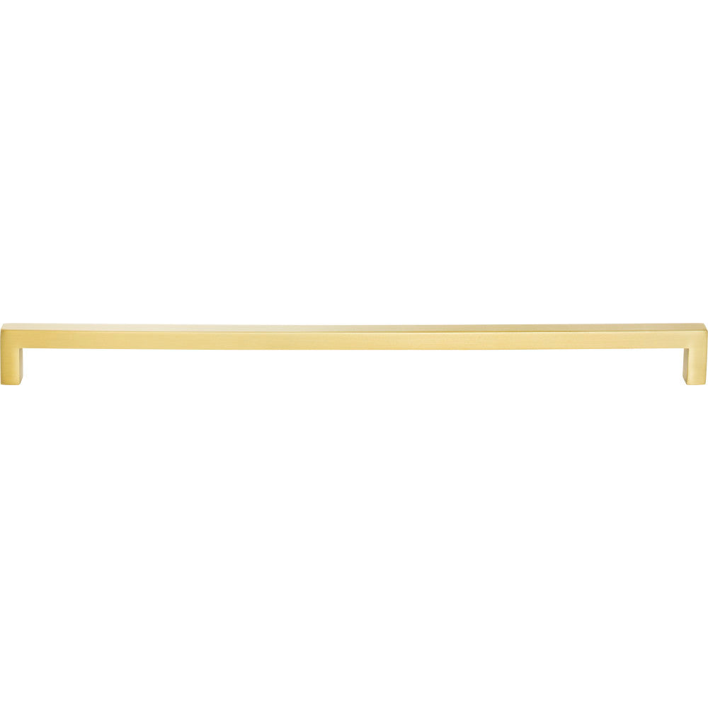 Elements 625-320BG: 320 mm cc Stanton Square Bar Cabinet Pull - Brushed Gold
