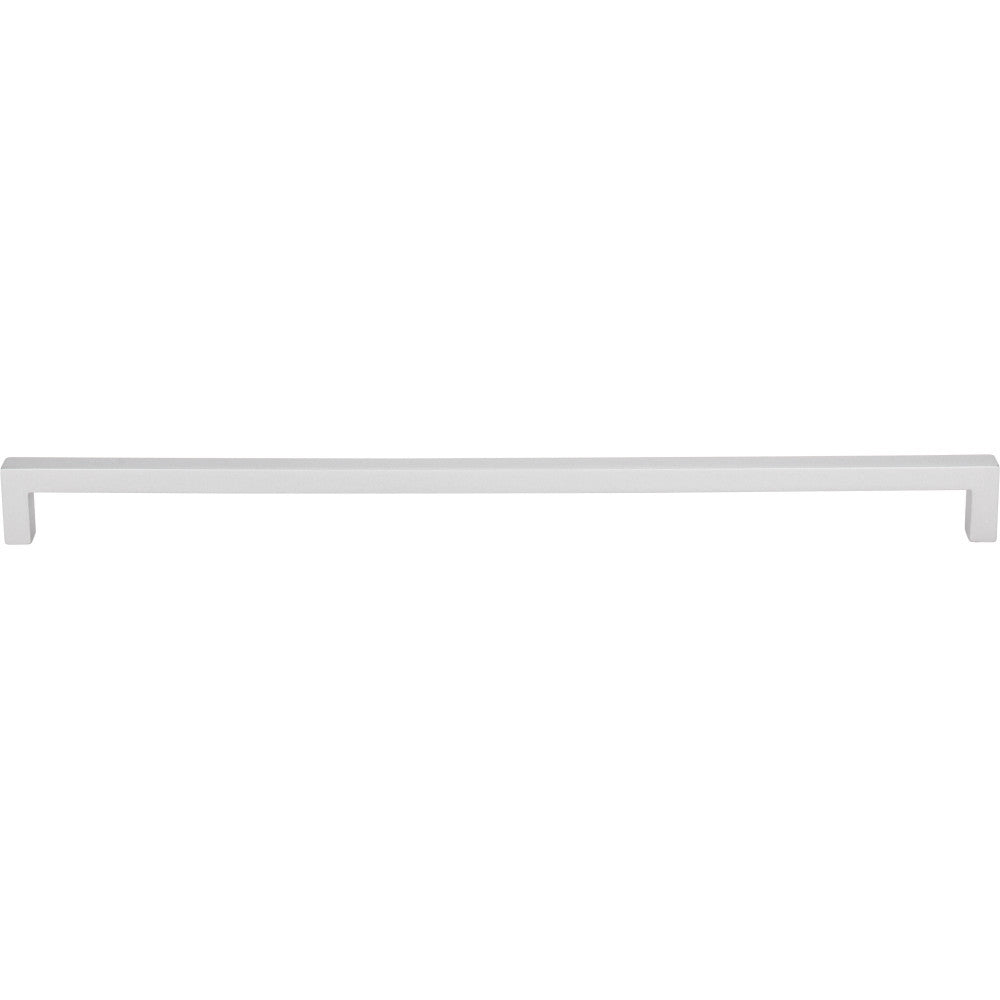 Elements 625-320MS: 320 mm cc Stanton Square Bar Cabinet Pull - Matte Silver