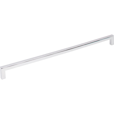 Elements 625-320PC: 320 mm cc Stanton Square Bar Cabinet Pull - Polished Chrome
