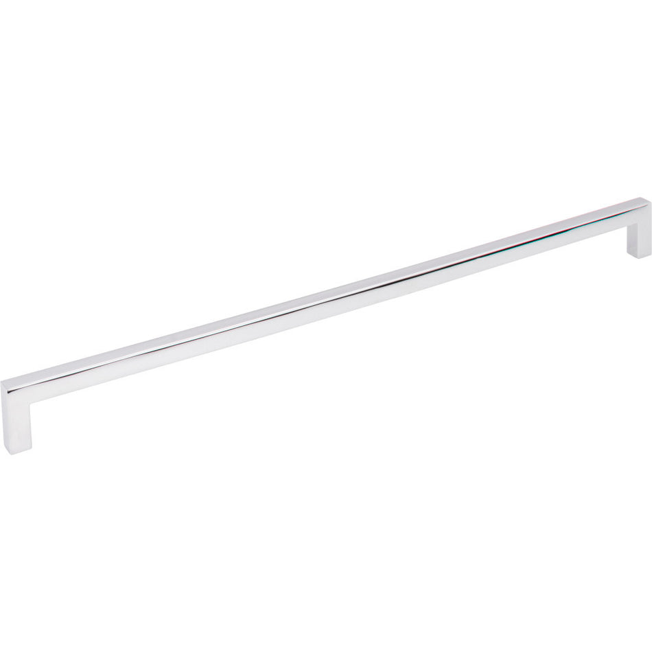 Elements 625-320PC: 320 mm cc Stanton Square Bar Cabinet Pull - Polished Chrome