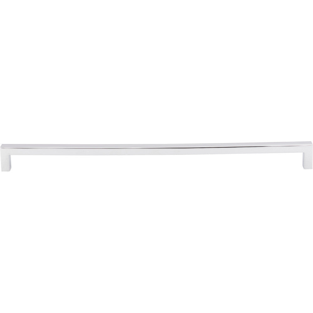Elements 625-320PC: 320 mm cc Stanton Square Bar Cabinet Pull - Polished Chrome