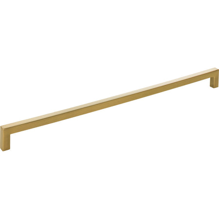 Elements 625-320SBZ: 320 mm cc Stanton Square Bar Cabinet Pull - Satin Bronze