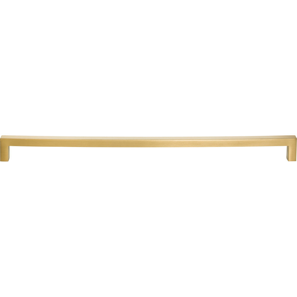 Elements 625-320SBZ: 320 mm cc Stanton Square Bar Cabinet Pull - Satin Bronze