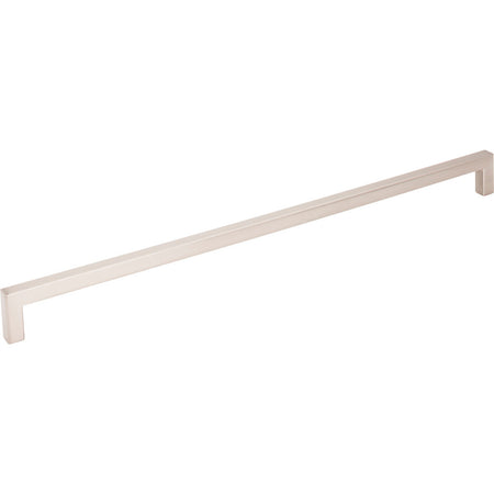 Elements 625-320SN: 320 mm cc Stanton Square Bar Cabinet Pull - Satin Nickel