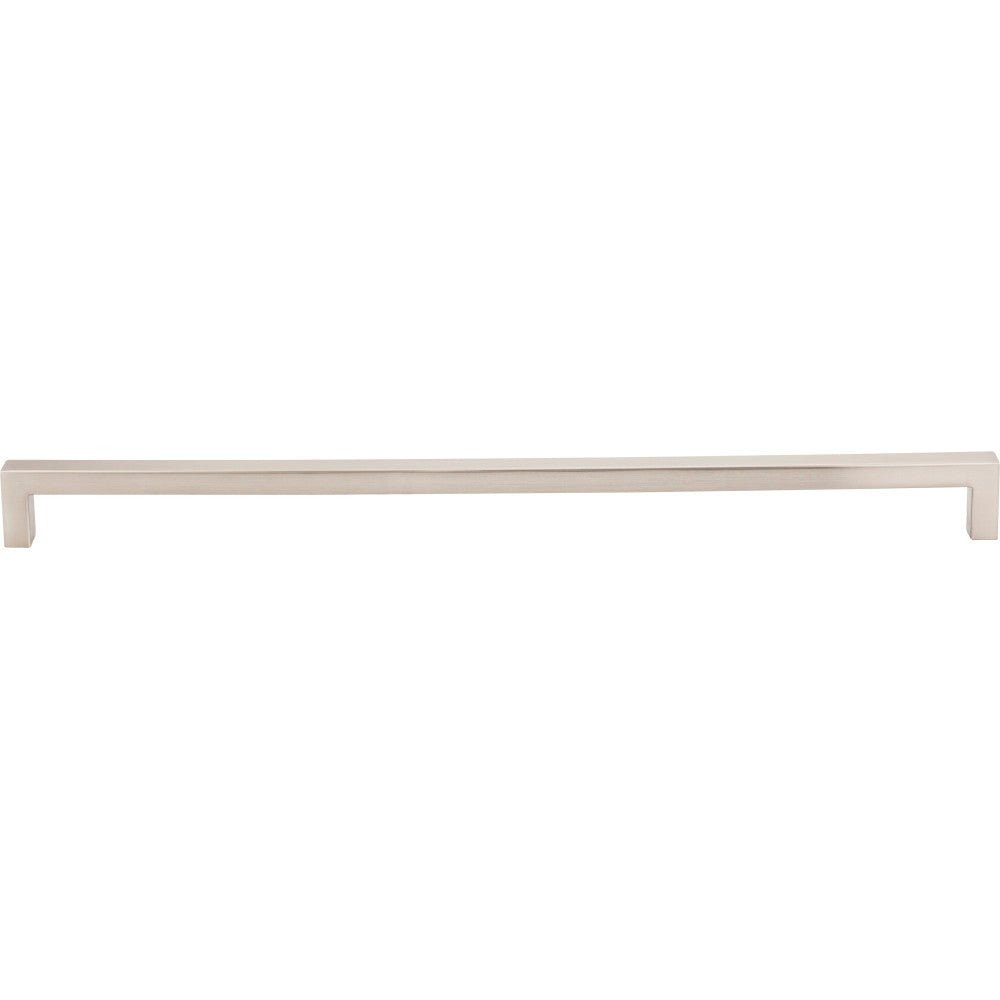 Elements 625-320SN: 320 mm cc Stanton Square Bar Cabinet Pull - Satin Nickel