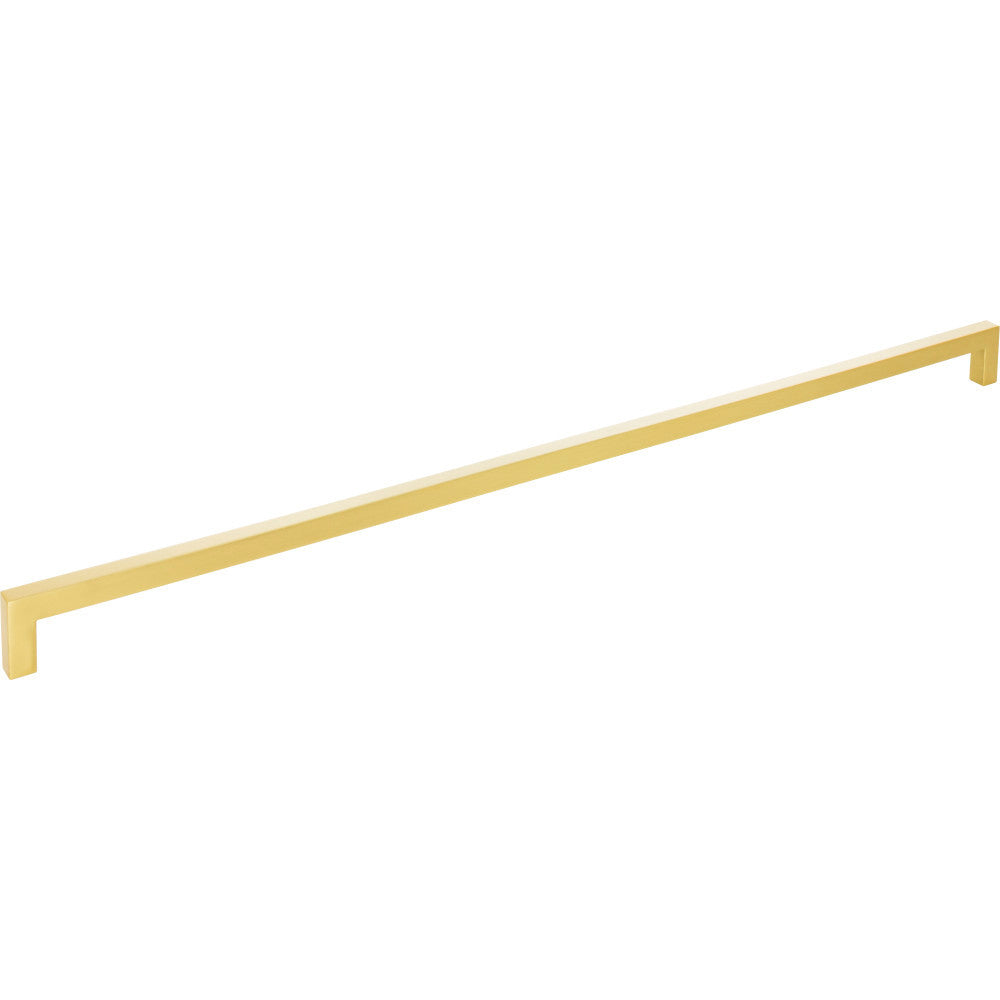 Elements 625-448BG: 448 mm cc Stanton Square Bar Cabinet Pull - Brushed Gold