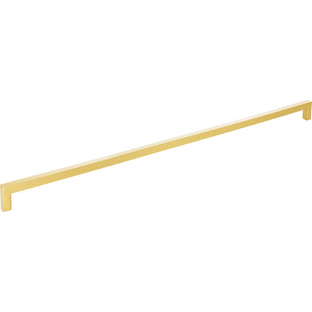 Elements 625-448BG: 448 mm cc Stanton Square Bar Cabinet Pull - Brushed Gold