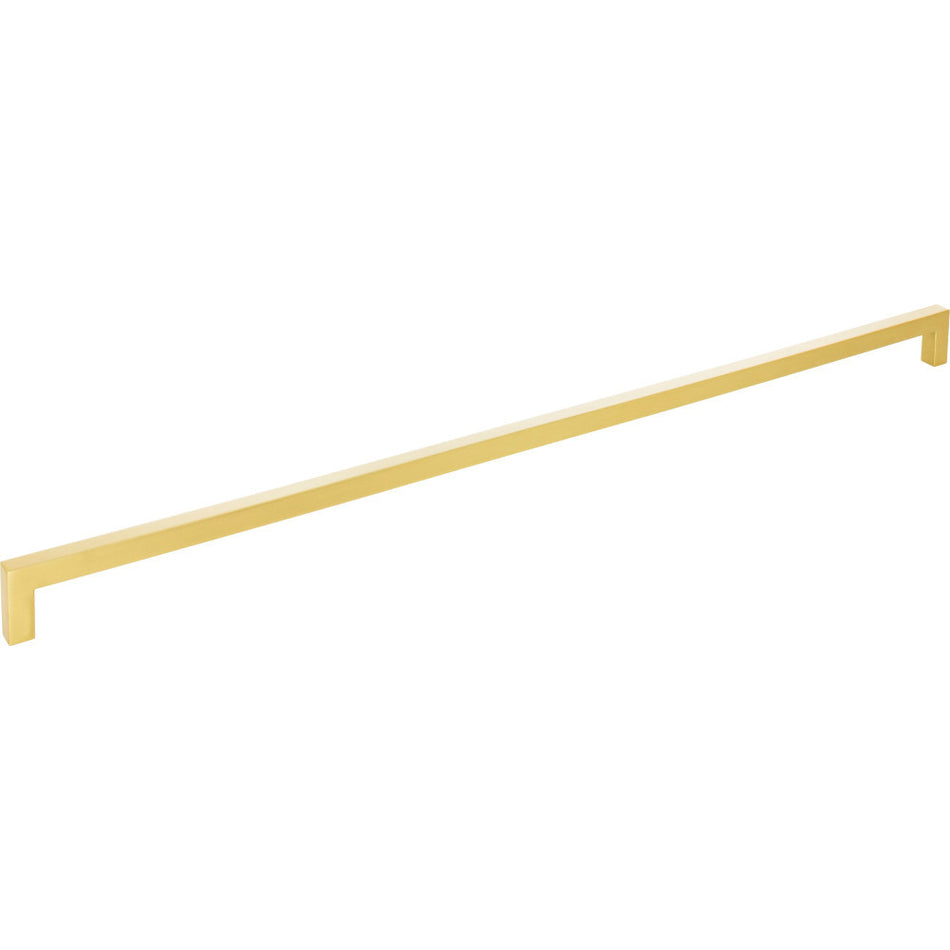 Elements 625-448BG: 448 mm cc Stanton Square Bar Cabinet Pull - Brushed Gold