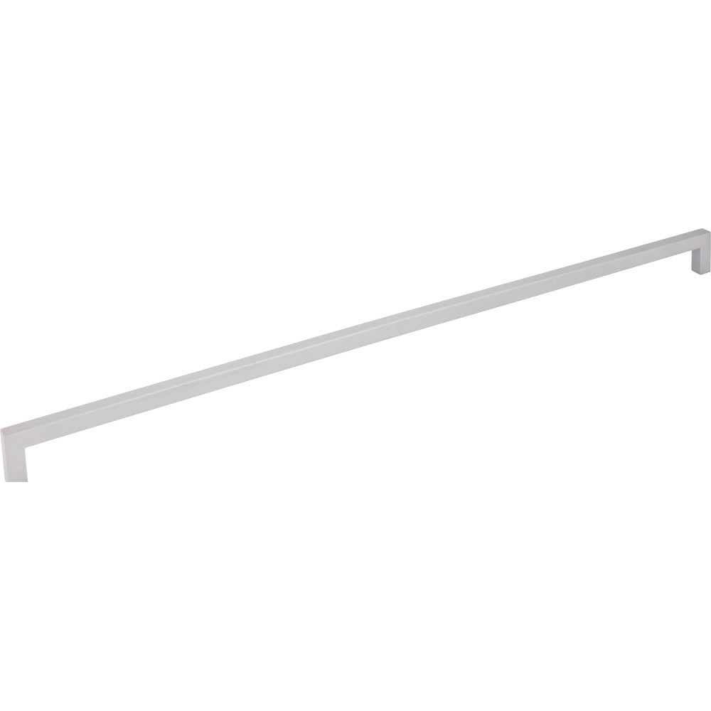 Elements 625-448MS: 448 mm cc Stanton Square Bar Cabinet Pull - Matte Silver