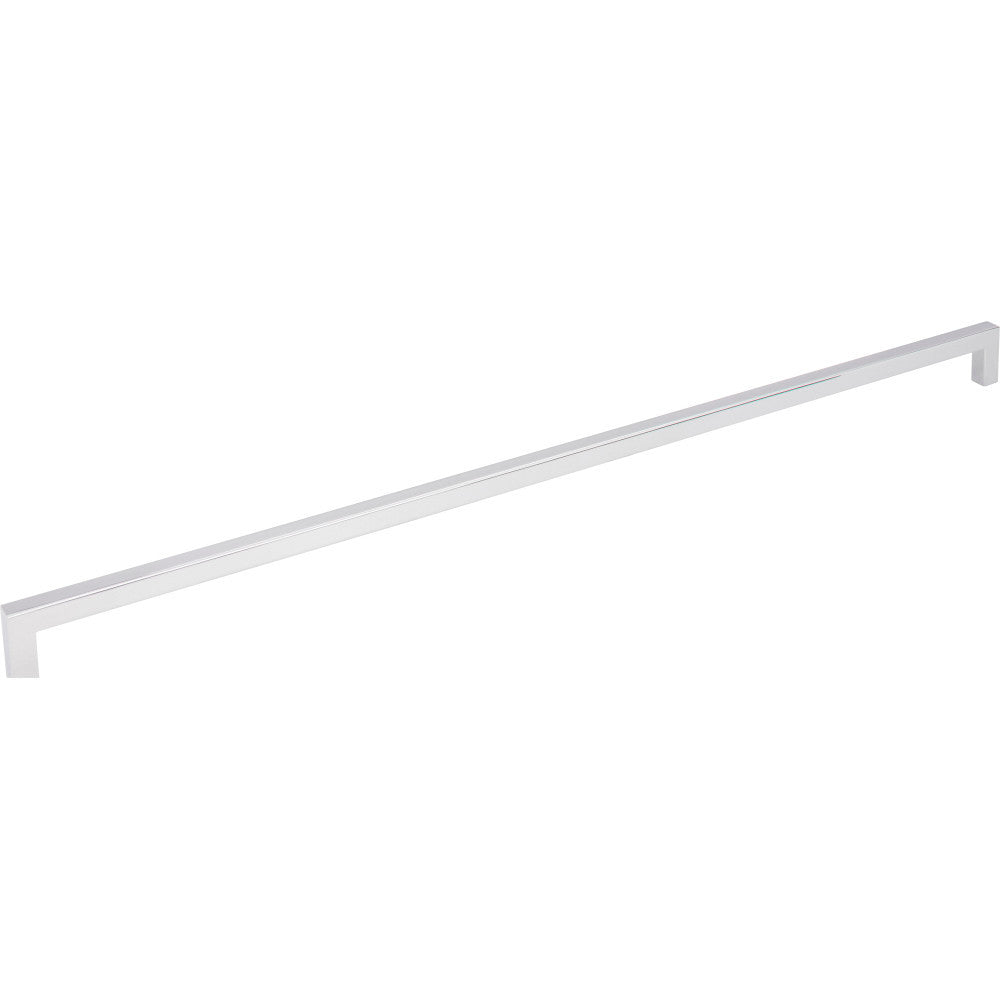 Elements 625-448PC: 448 mm cc Stanton Square Bar Cabinet Pull - Polished Chrome