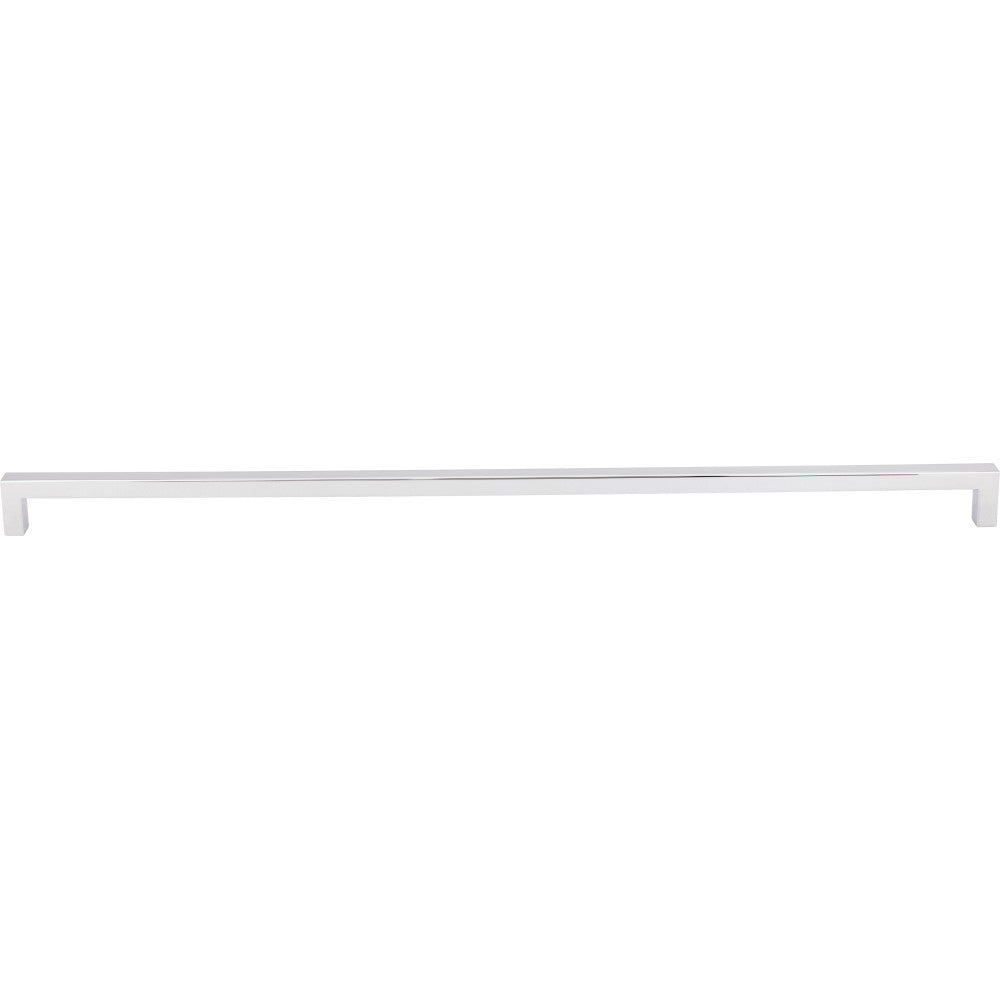 Elements 625-448PC: 448 mm cc Stanton Square Bar Cabinet Pull - Polished Chrome