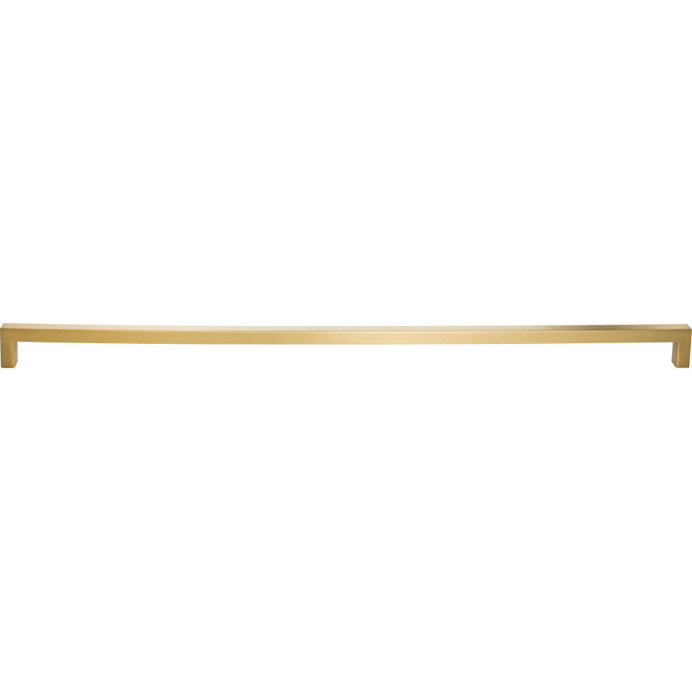 Elements 625-448SBZ: 448 mm cc Stanton Square Bar Cabinet Pull - Satin Bronze