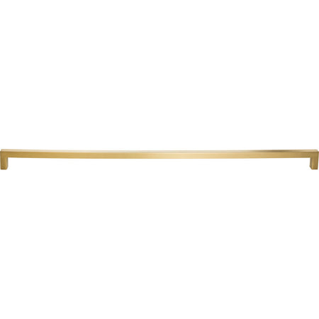 Elements 625-448SBZ: 448 mm cc Stanton Square Bar Cabinet Pull - Satin Bronze