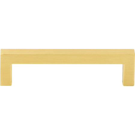 Elements 625-96BG: 96 mm cc Stanton Square Bar Cabinet Pull - Brushed Gold