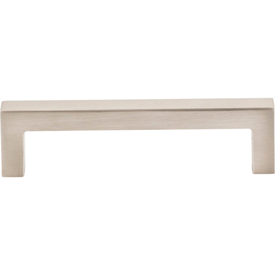 Elements 625-96SN: 96 mm cc Stanton Square Bar Cabinet Pull - Satin Nickel