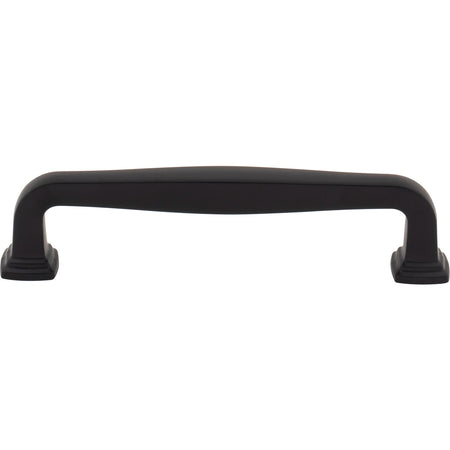 Jeffrey Alexander 782-128MB: 128mm cc Fontana Bar Cabinet Pull - Matte Black
