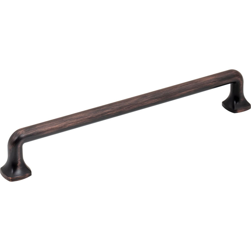 Jeffrey Alexander 663-192DBAC: 192mm cc Griffin Bar Cabinet Pull - Brushed Oil Rubbed Bronze
