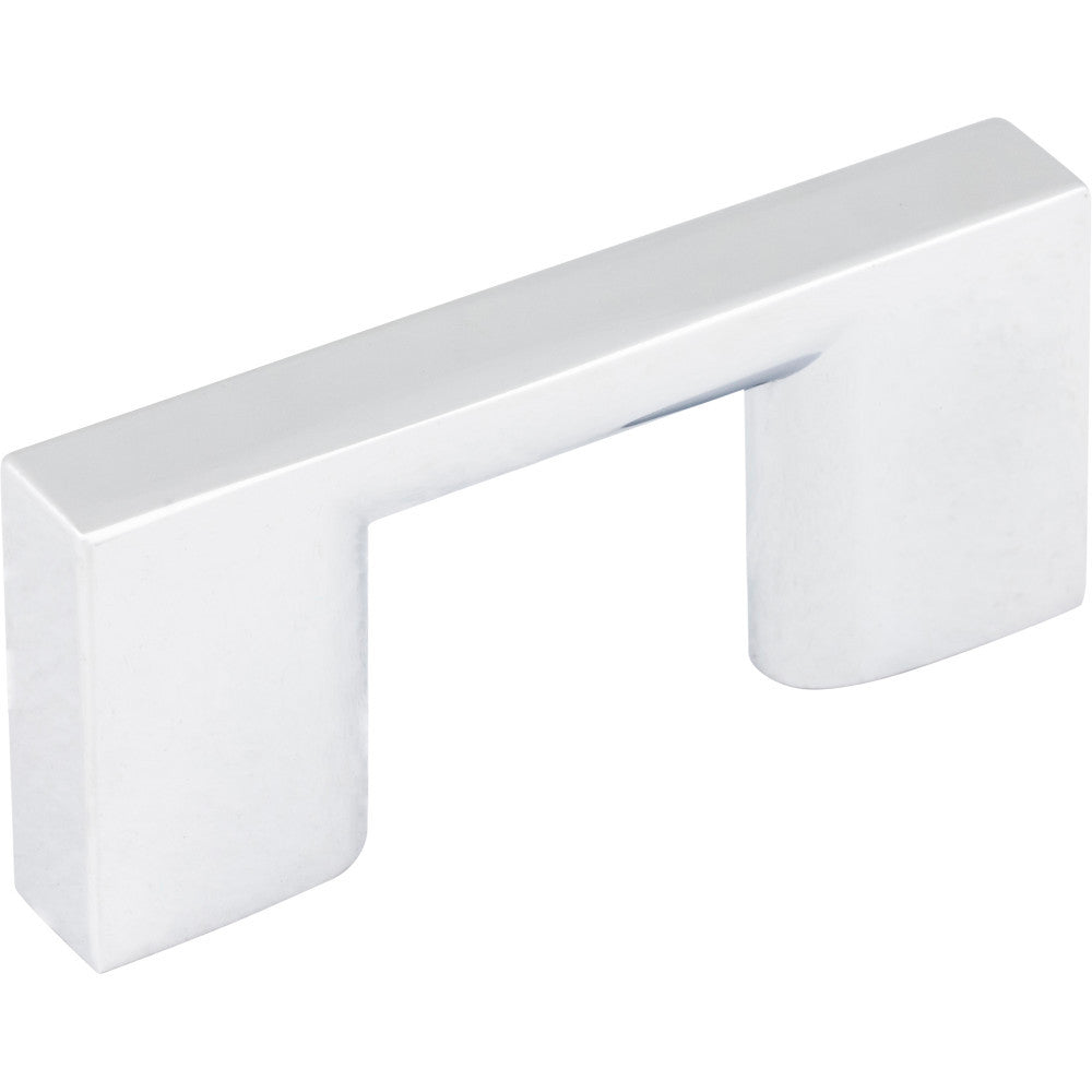 Jeffrey Alexander 635-32PC: 32mm cc Sutton Square Bar Cabinet Pull - Polished Chrome