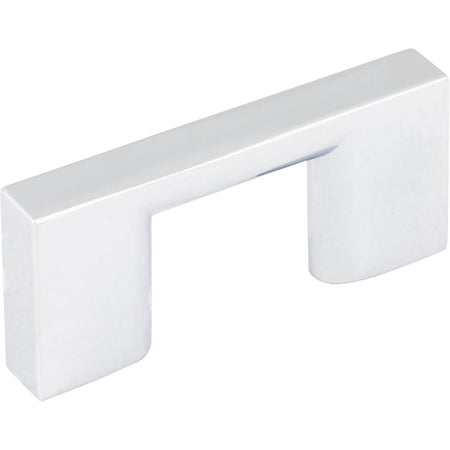 Jeffrey Alexander 635-32PC: 32mm cc Sutton Square Bar Cabinet Pull - Polished Chrome