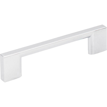 Jeffrey Alexander 635-96PC: 96mm cc Sutton Square Bar Cabinet Pull - Polished Chrome