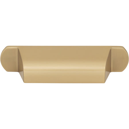 Top Knobs TK3360HB: 2-3/4" Cressing Cup Cabinet Pull - Honey Bronze