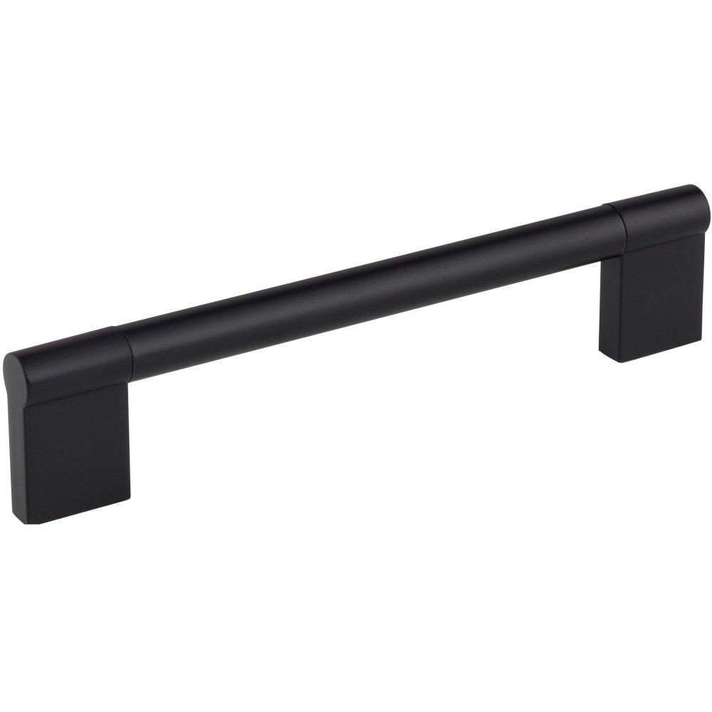 Elements 645-160MB: 160 mm cc Knox Round Bar Cabinet Pull - Matte Black