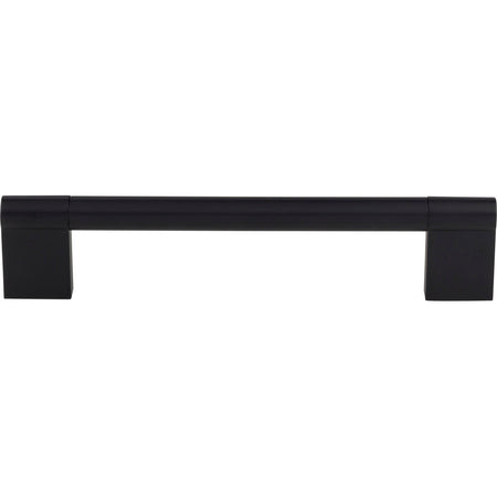 Elements 645-160MB: 160 mm cc Knox Round Bar Cabinet Pull - Matte Black