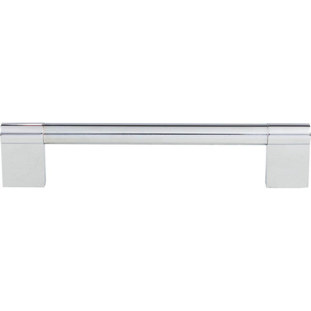 Elements 645-160PC: 160 mm cc Knox Round Bar Cabinet Pull - Polished Chrome