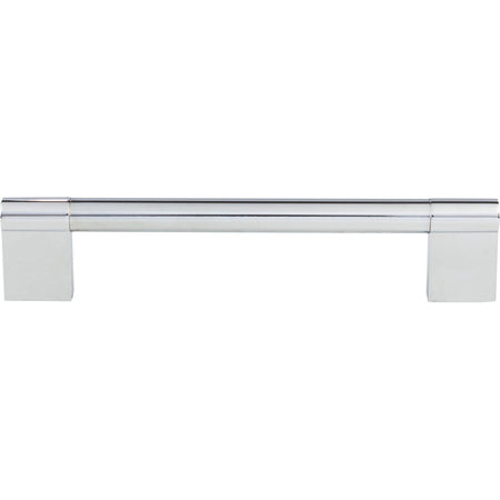 Elements 645-160PC: 160 mm cc Knox Round Bar Cabinet Pull - Polished Chrome