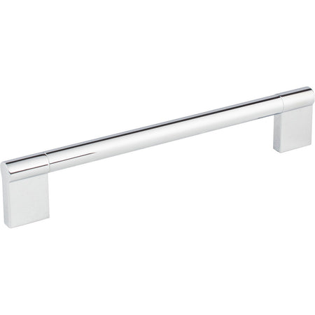 Elements 645-192PC: 192 mm cc Knox Round Bar Cabinet Pull - Polished Chrome