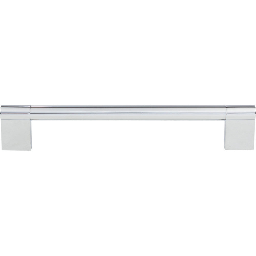 Elements 645-192PC: 192 mm cc Knox Round Bar Cabinet Pull - Polished Chrome