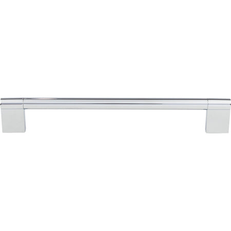 Elements 645-224PC: 224 mm cc Knox Round Bar Cabinet Pull - Polished Chrome