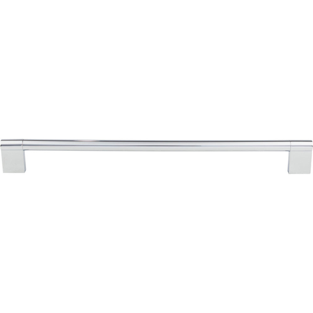 Elements 645-320PC: 320 mm cc Knox Round Bar Cabinet Pull - Polished Chrome