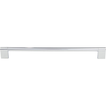 Elements 645-320PC: 320 mm cc Knox Round Bar Cabinet Pull - Polished Chrome