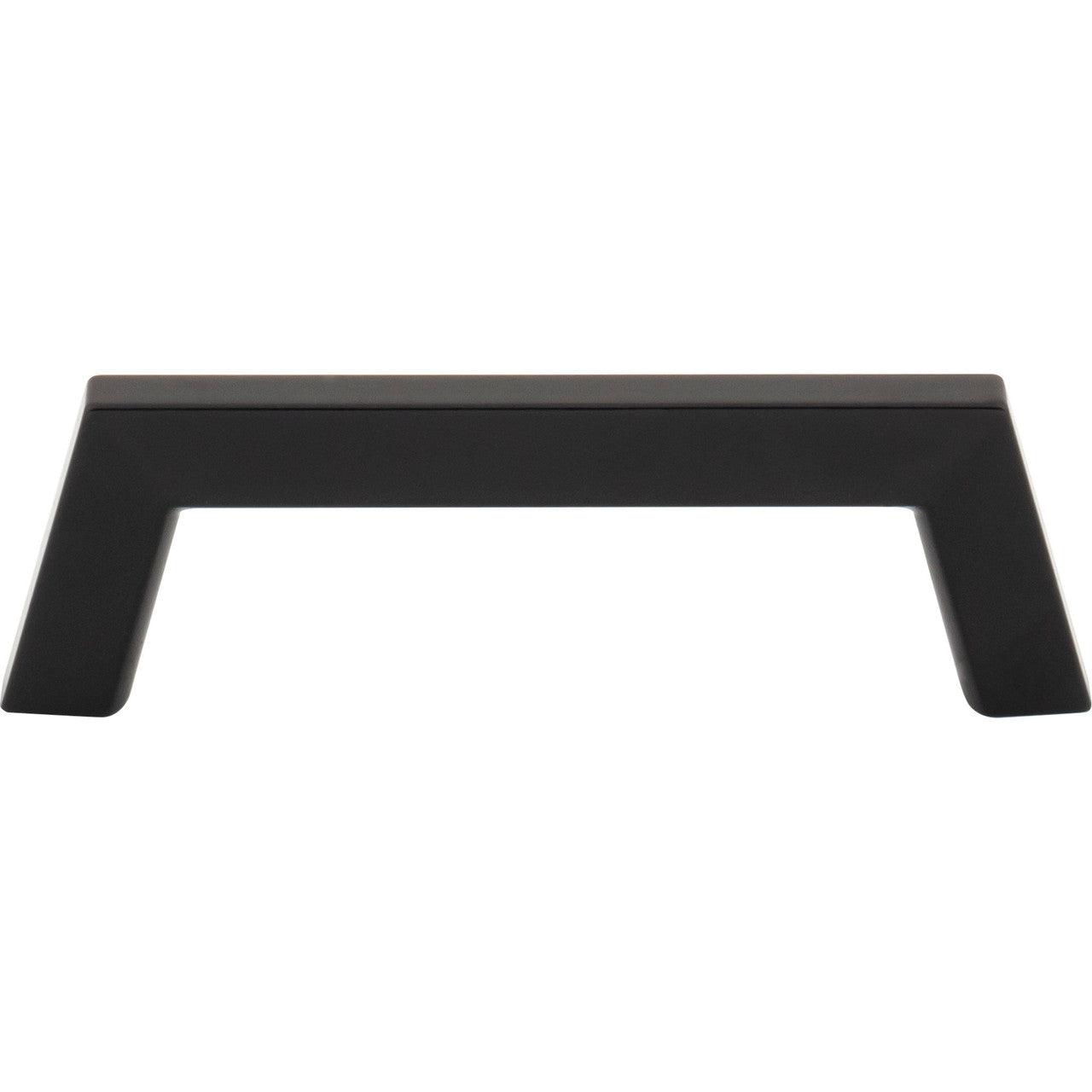 Jeffrey Alexander 566-96MB: 96mm cc Ivan Bar Cabinet Pull - Matte Black