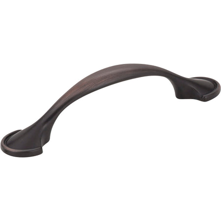 Elements 647-3DBAC: 3" cc Watervale D-Handle Cabinet Pull - Brushed Oil Rubbed Bronze