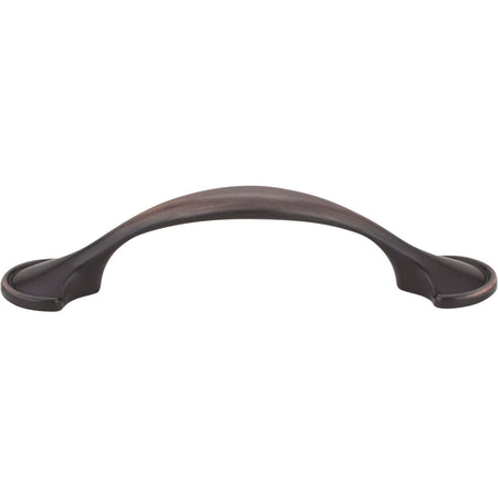 Elements 647-3DBAC: 3" cc Watervale D-Handle Cabinet Pull - Brushed Oil Rubbed Bronze
