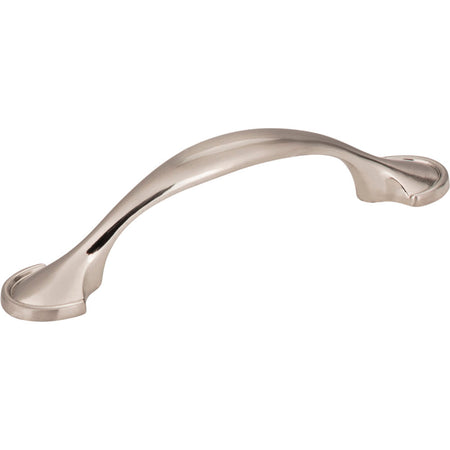 Elements 647-3SN: 3" cc Watervale D-Handle Cabinet Pull - Satin Nickel