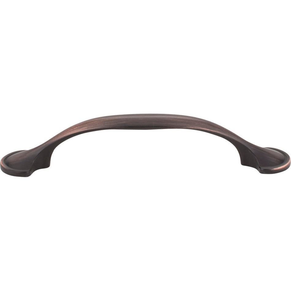 Elements 647-96DBAC: 96 mm cc Watervale D-Handle Cabinet Pull - Brushed Oil Rubbed Bronze