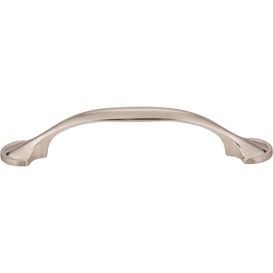 Elements 647-96SN: 96 mm cc Watervale D-Handle Cabinet Pull - Satin Nickel