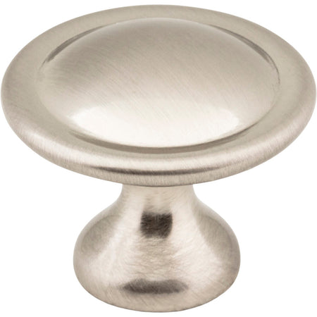 Elements 647SN: 1-1/8" Watervale Round Cabinet Knob - Satin Nickel