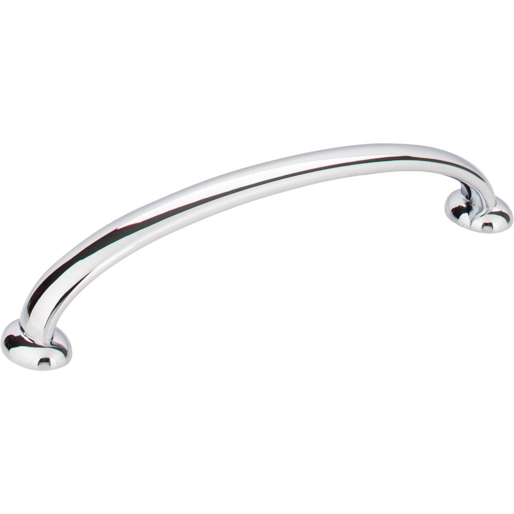 Jeffrey Alexander 650-128PC: 128mm cc Hudson D-Handle Cabinet Pull - Polished Chrome